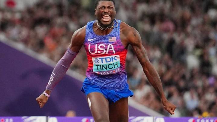 American Tinch caps brilliant season with 110m hurdles gold
