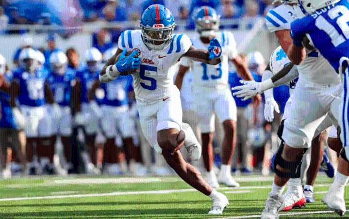 Ole Miss running back Kewan Lacy named Doak Walker National Player of the Week