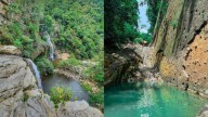 El municipio de Santander que esconde una curiosa cascada con forma de mariposa