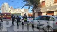 Una mujer embarazada fue hospitalizada tras un choque en macrocentro