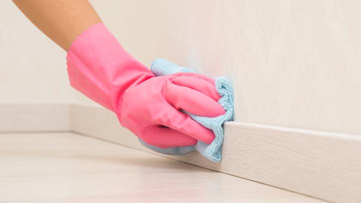 The Best Way To Deep Clean Your Stained Wood Baseboards