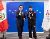 Yusei Ferreyra ganó medalla de plata en el Panamericano de Karate