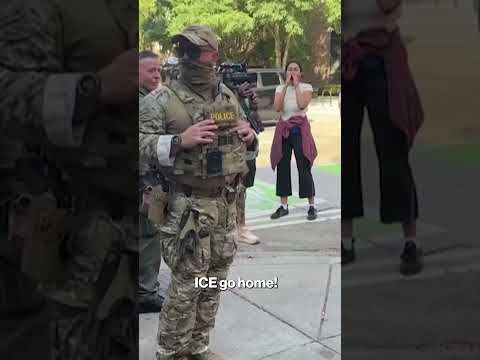 Federal agents patrol Chicago river and streets #shorts