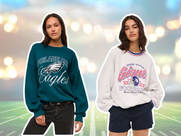 Abercrombie’s NFL collection is on sale for up to 40%, with pieces as low as $36