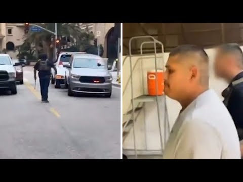 Rogue tow truck driver snatches immigration agent's SUV