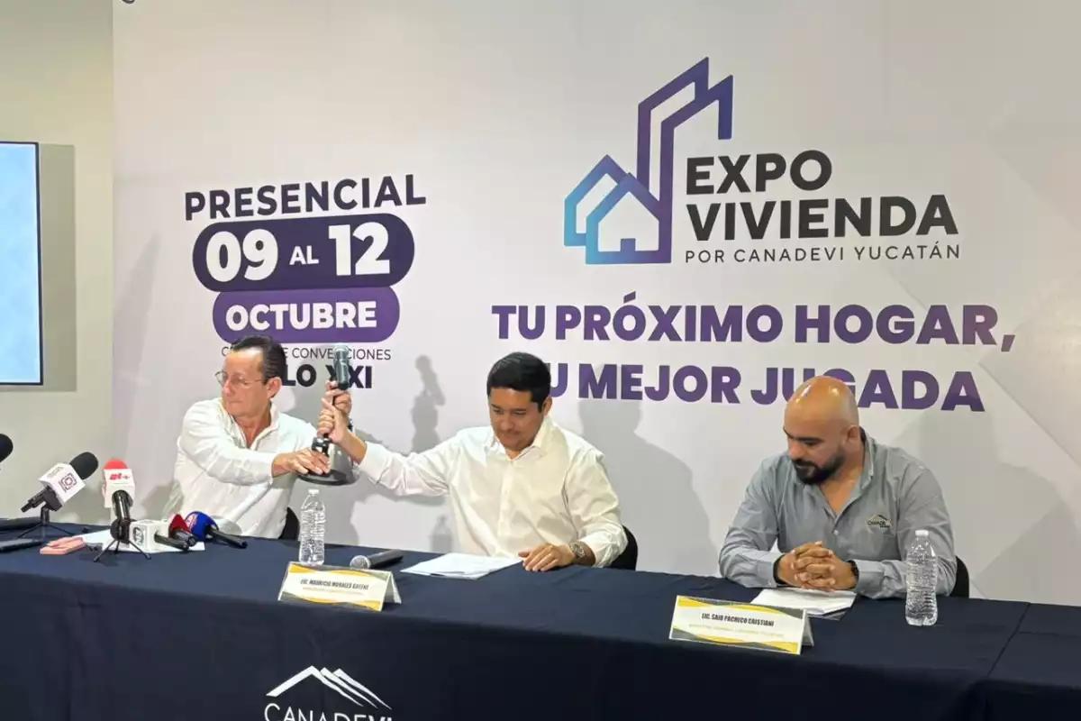 Presentan en Mérida la 24.ª edición de la Expo Vivienda