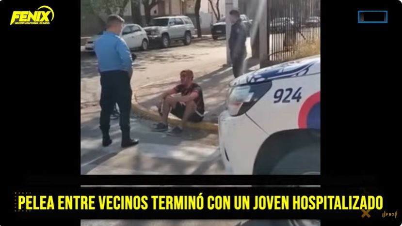 Pelea entre vecinos dejó a un hombre hospitalizado