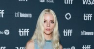 Anya Taylor-Joy Looks Like Cinderella in Basket Weave Gown at TIFF