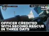 Anne Arundel Police corporal credited with second save in three days after reviving man