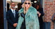 Suki Waterhouse’s Fur Game Is Too Strong To Beat in NYC Photos