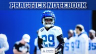 Practice notebook: Colts' cornerback depth comes into focus with Charvarius Ward Sr. in concussion protocol, Jaylon Jones out