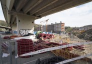 Se limita desde el lunes la zona de aparcamiento bajo la variante GI