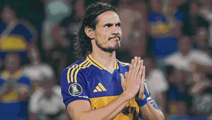 «Por una…»: Edinson Cavani no participó del entrenamiento de Boca