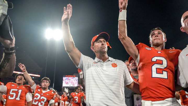 Why Dabo Swinney isn't ready to panic despite Clemson's close win vs Troy