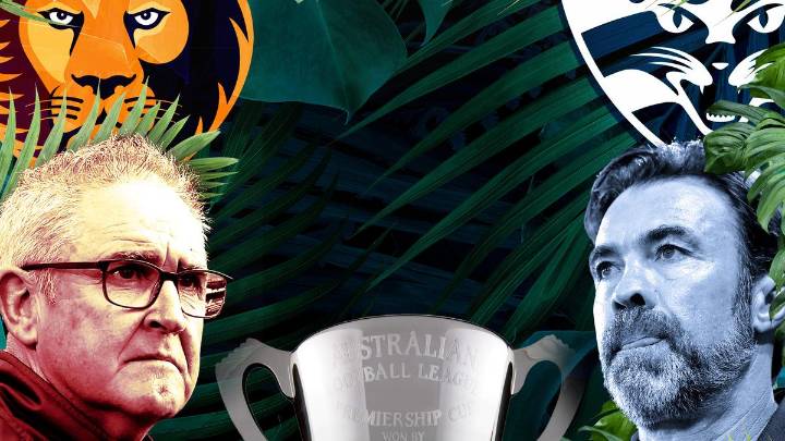 AFL grand final: Chris Scott and Chris Fagan are two great coaches of the modern era as Lions take on Cats
