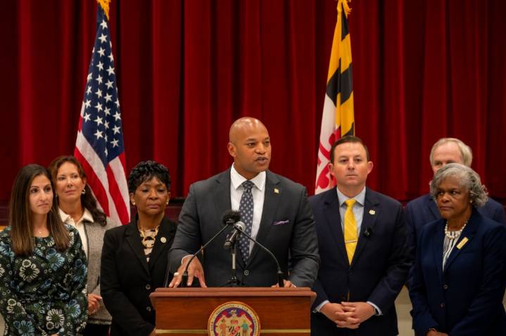 Moore says electric bill refunds are coming. Some Maryland GOP call it a "Band