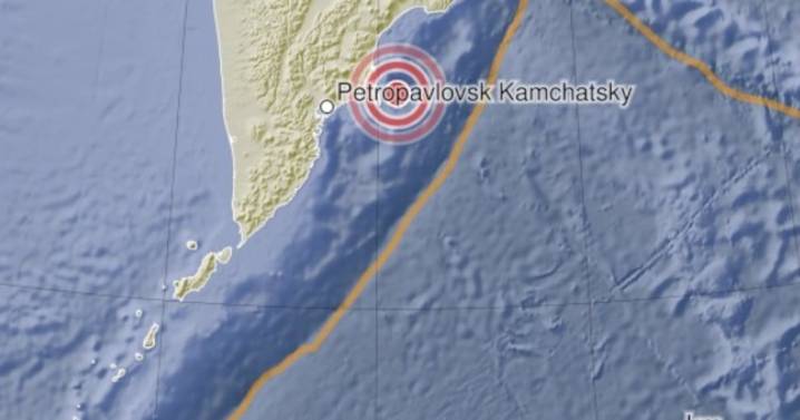 Se registra sismo de 7.7 grados al este de Petropavlovsk-Kamchatsky, en región de Rusia