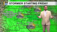 Increasing storm chances into the weekend