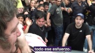 Milei y Cerimedo en un spot de campaña