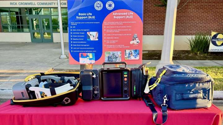 Lodi Fire Department launches ALS program, unveils paramedic team and unit