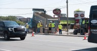 Fixing a sinkhole on Coliseum Boulevard