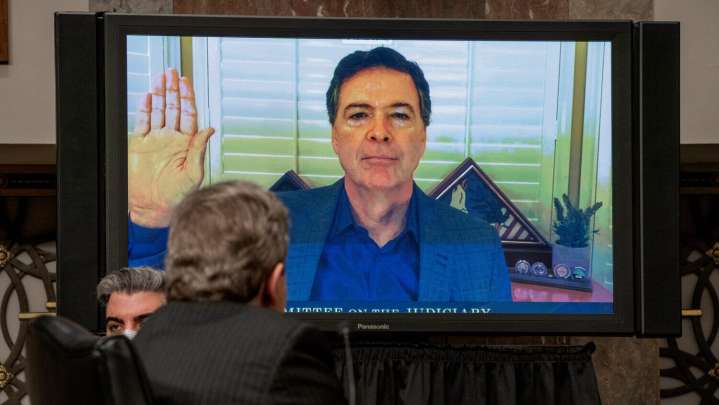 Ex-FBI Director James Comey charged with making false statement, obstruction, AP source says