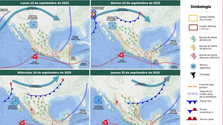 Se forma la tormenta tropical ‘Narda’ frente a Guerrero: Estos son los estados afectados