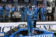 Denny Hamlin advances in NASCAR playoffs at Gateway with 200th Cup win for Toyota