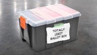 Plastic Container With 'Totally Legit Ballot Box' Label Found At Florida Polling Place