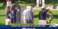 FULL VIDEO: Patriot Day Ceremony at the Veterans Memorial Garden in Antelope Park