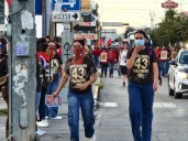 Realizan marcha por el undécimo aniversario de Ayotzinapa