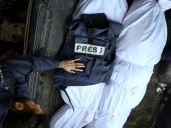 News outlets ‘blackout’ for Gaza to protest journalist killings