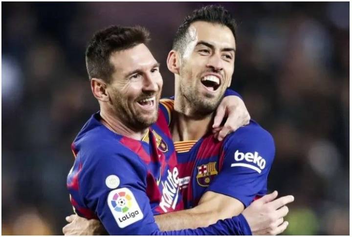 Emotivo mensaje de Lionel Messi a Sergio Busquets tras el anuncio de su retiro: "Juntos casi desde el arranque hasta el final"