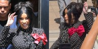 Cardi B Throws Pen at Reporter Outside of Court House When Asked About Stefon Diggs & Offset Love Triangle 