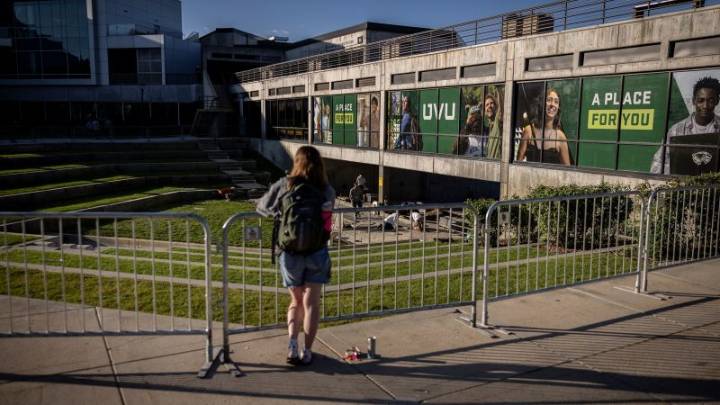 Utah Valley University students return to class one week after Charlie Kirk was killed on campus