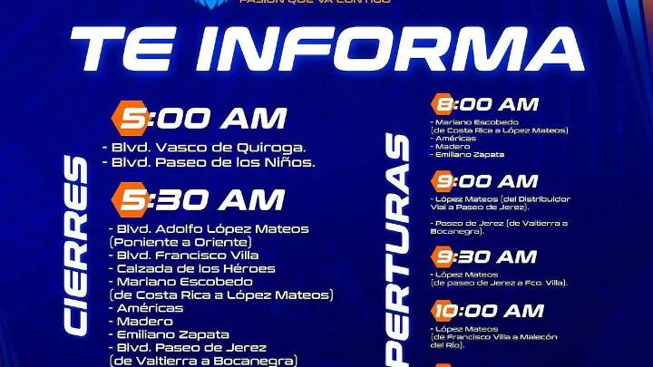 ¡Toma precauciones! Cierres, recorridos y horarios por Maratón León 2025