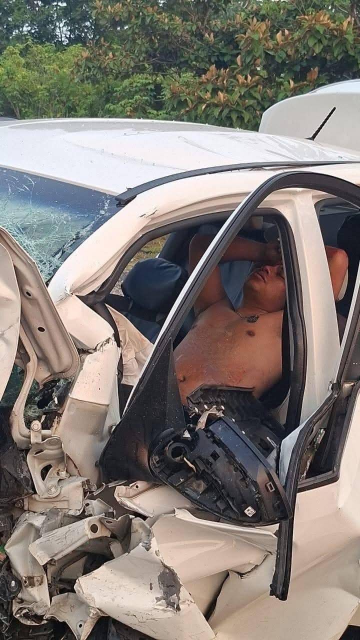 Empleado hidrocálido muere en choque en Veracruz; presunto responsable sería un guardia nacional ebrio