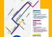 Anuncian modificaciones en rutas de transporte por festejos patrios