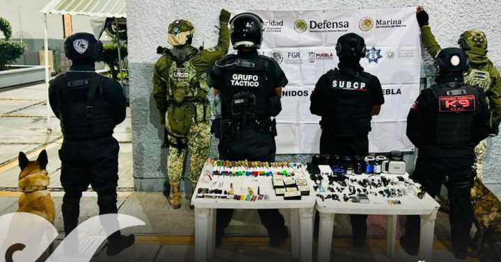 Realiza SSP operativos simultáneos en penales de Tepexi y San Pedro Cholula