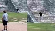 Extranjero Escala la Pirámide Kukulcán en Chichén Itzá y Recibe Multa de 50 Mil Pesos