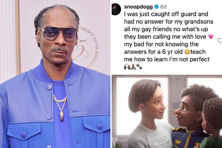 Snoop Dogg's rep says comment addressing criticism of LGBTQ members in films is fake