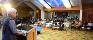 LG felicitates Army, NDRF, SDRF, Police, NGOs, officials for exceptional service during catastrophic situation in J&K