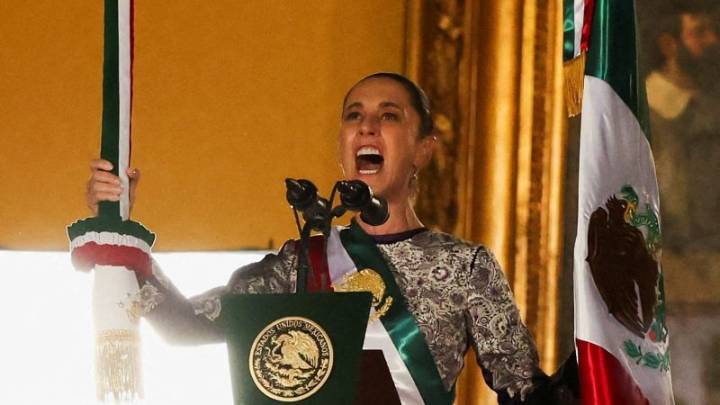 Sheinbaum dedicó su primer Grito de Independencia a las mujeres, los migrantes y la soberanía de México