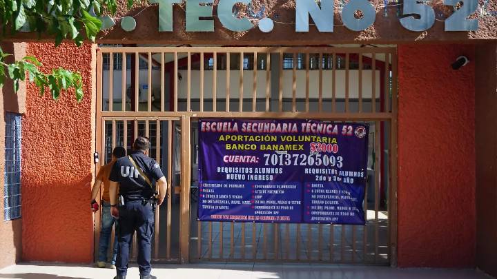 Tras agresión a madre de familia, instalarán dispositivos de seguridad en la Secundaria 52 en Delicias