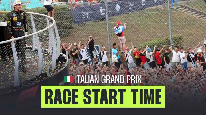 F1 start time: What time does the Italian Grand Prix start? How to watch and live stream