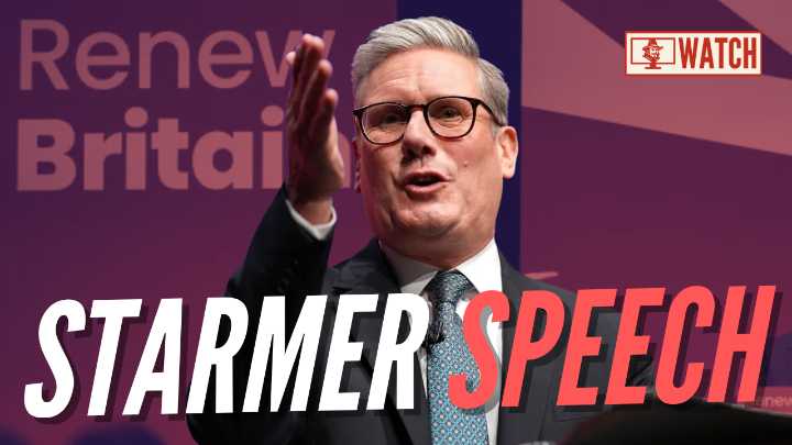 LIVE: Starmer Gives Labour Conference Speech