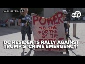DC community leaders address 'state of emergency'  as Trump's takeover continues