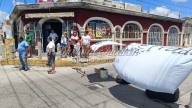 Vecinos bloquean calle del centro Mérida tras más de tres días sin luz