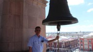 ¡Aguascalientes los escucha cada domingo! Conoce a Luis, Manuel y Mike, los jóvenes que hacen repicar las campanas de la Catedral