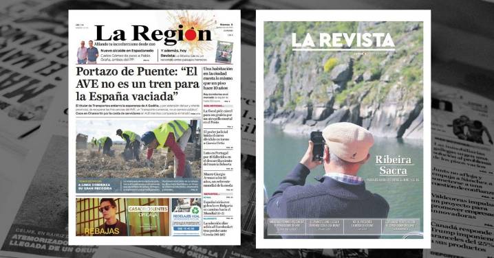 La portada de La Región de este viernes, 5 de septiembre